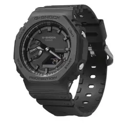 CASIO - RELOJ GA2100-1A1 HOMBRE GSHOCK OCTOGONAL CARBONO WR200M