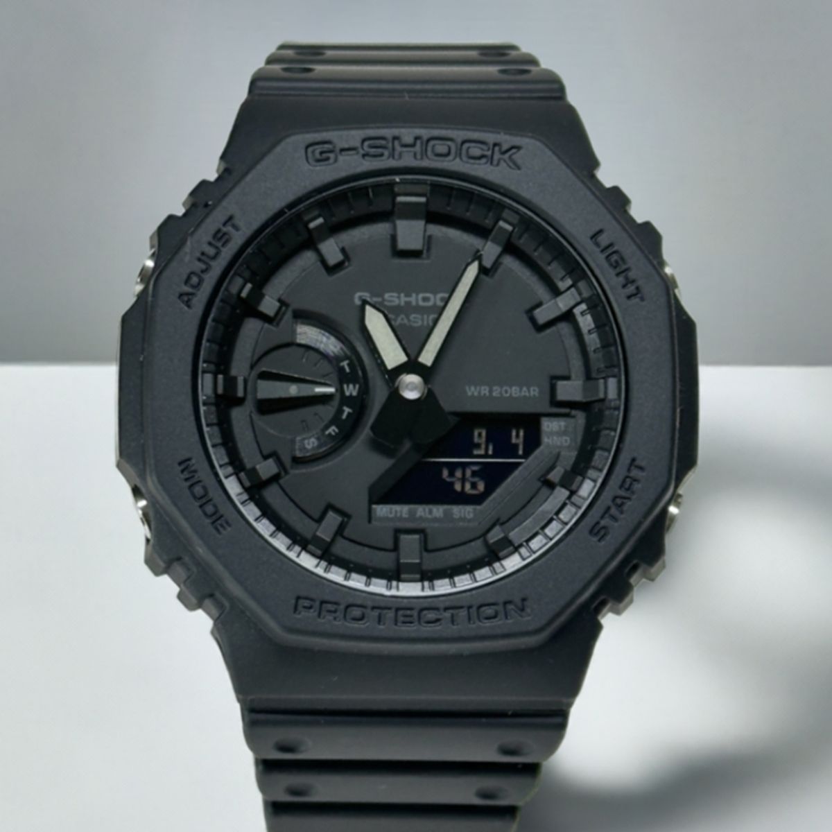 CASIO - RELOJ CASIO GA2100-1A1 HOMBRE GSHOCK OCTOGONAL CARBONO WR200M