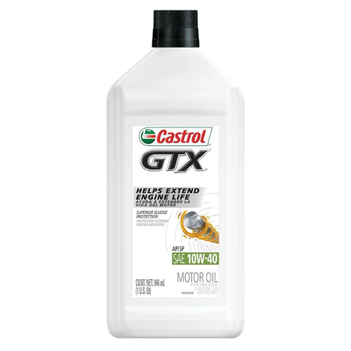 CASTROL - Lubricante Motor 10w40 Castrol GTX 946 Ml.