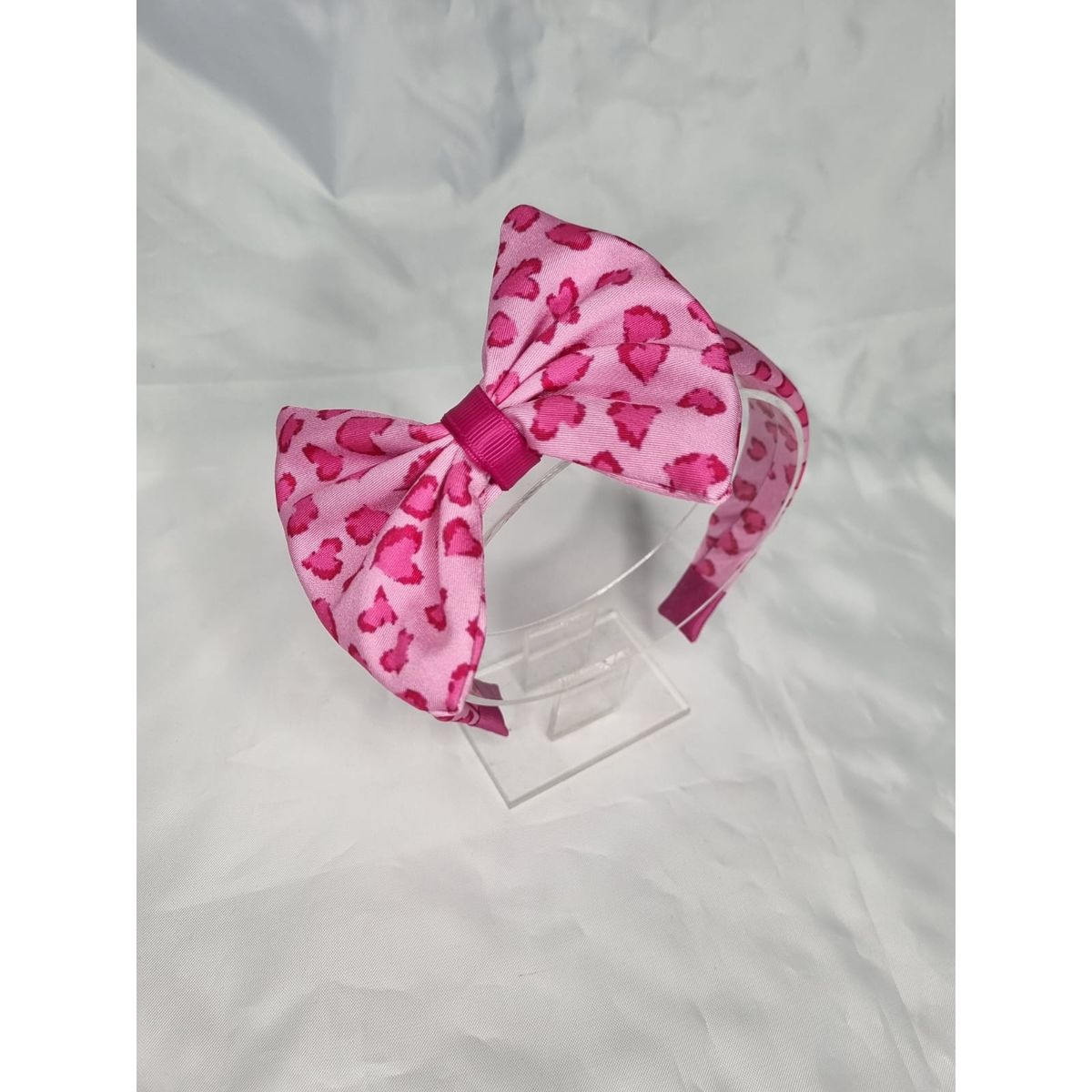 EL ESPACIO DE TOMMY - Cintillo niña diseño rosa corazones