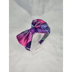 EL ESPACIO DE TOMMY - Cintillo niña diseño morado multicolor