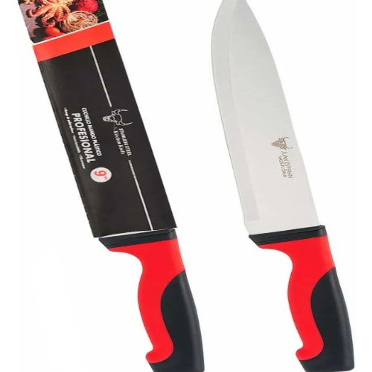 GENERICO - Set de 12 Cuchillos Stainless Steel 7