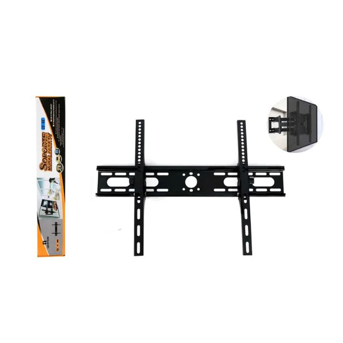 GENERICO - SOPORTE MURAL PARA TV 15-42 PULGADAS NEGRO