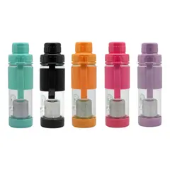 KEEP - Botella De Vidrio Con Infusor Té Hierbas 410ml Color Negro