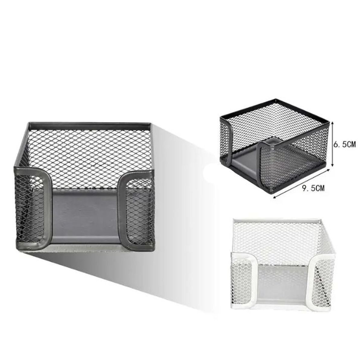 GENERICO - PORTANOTAS REJILLA METALICA - PORTA TACOS DE NOTA 9.5CM