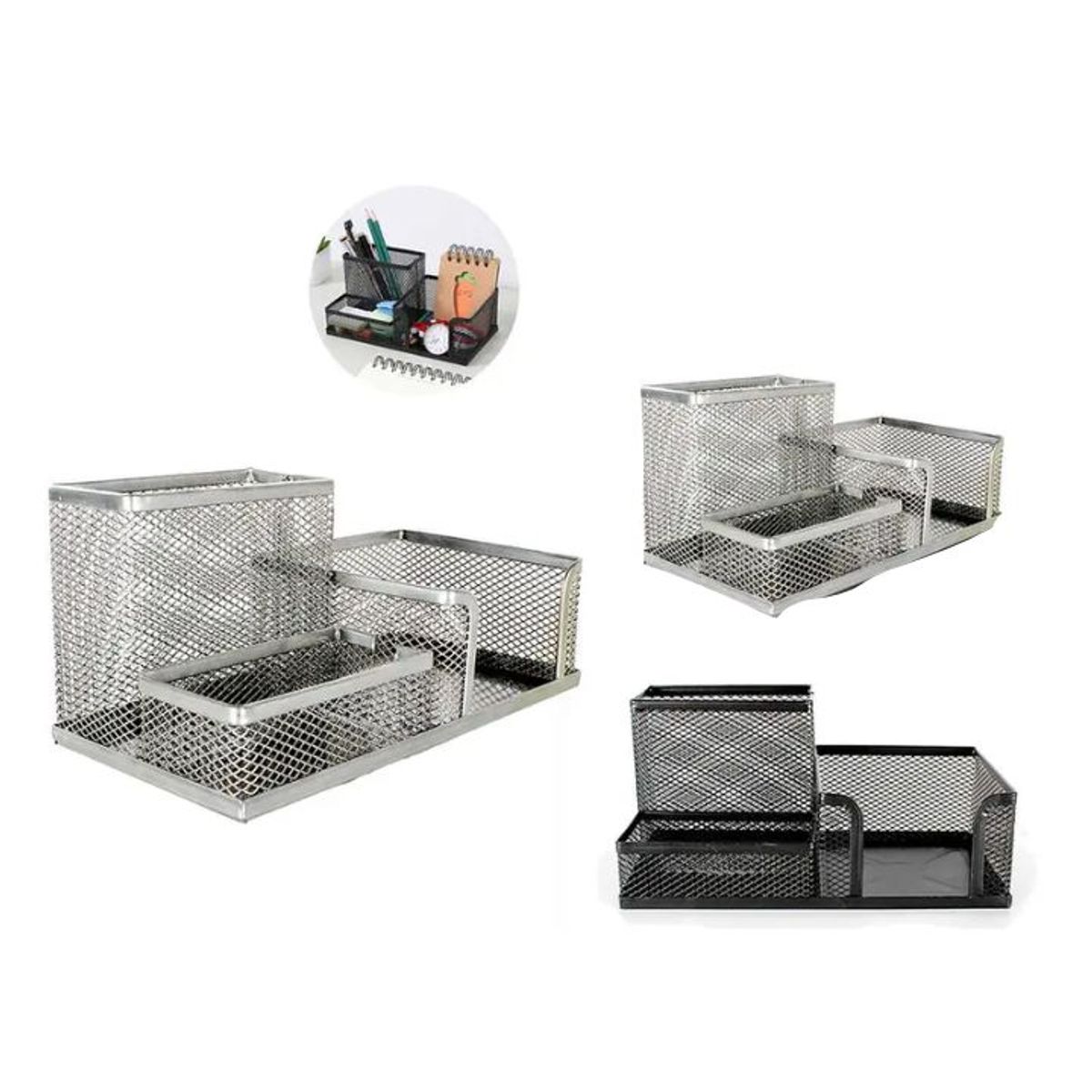 GENERICO - ORGANIZADOR MULTIUSOS PARA ESCRITORIO 10X20CM