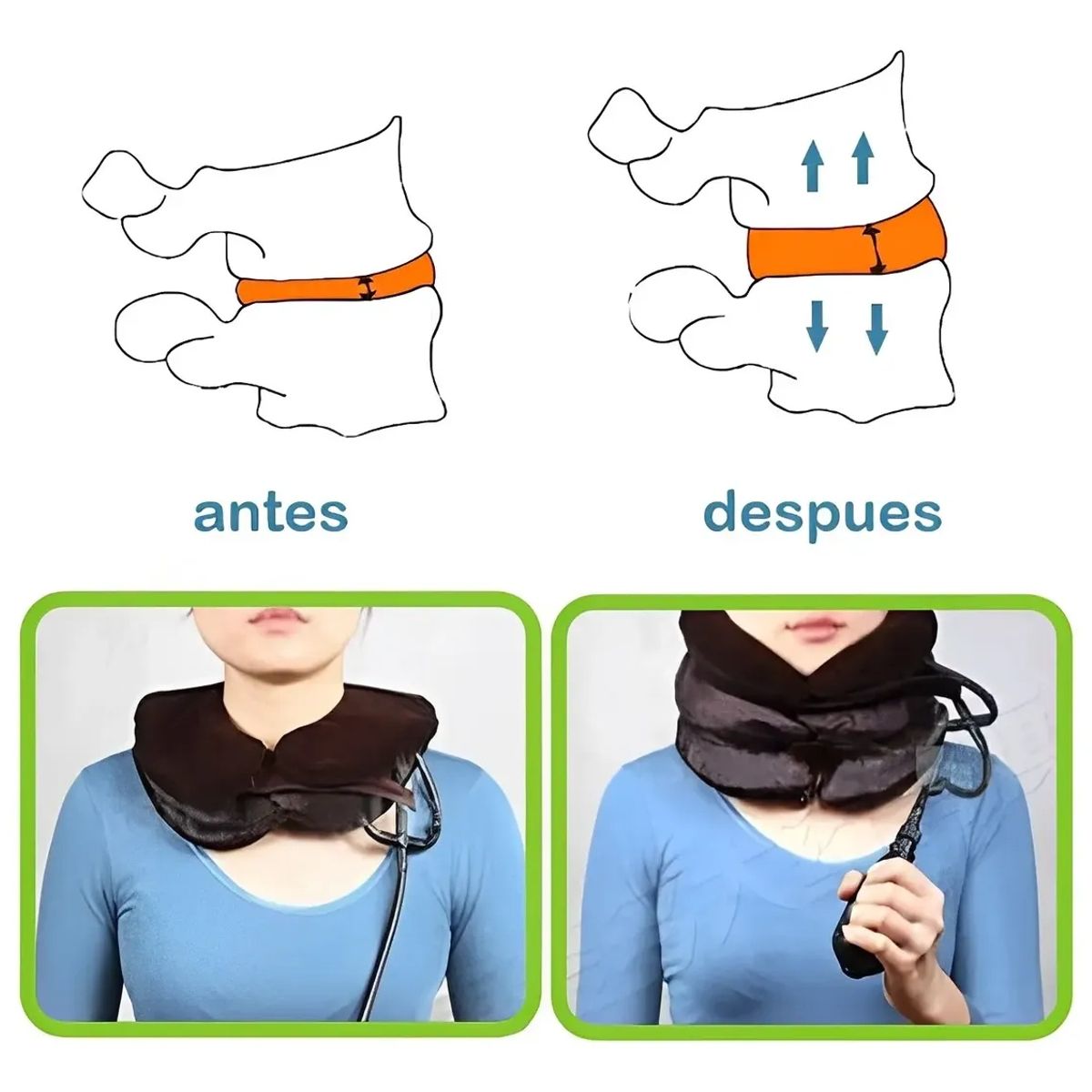 MOVI - Cuello Ortopedico Inflable