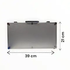GENERICO - Set Juego De 300 Fichas De Poker 11gr Naipes Dados