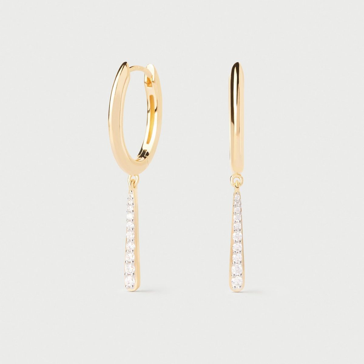 PDPAOLA - Aros Olga mini plata PDPAOLA