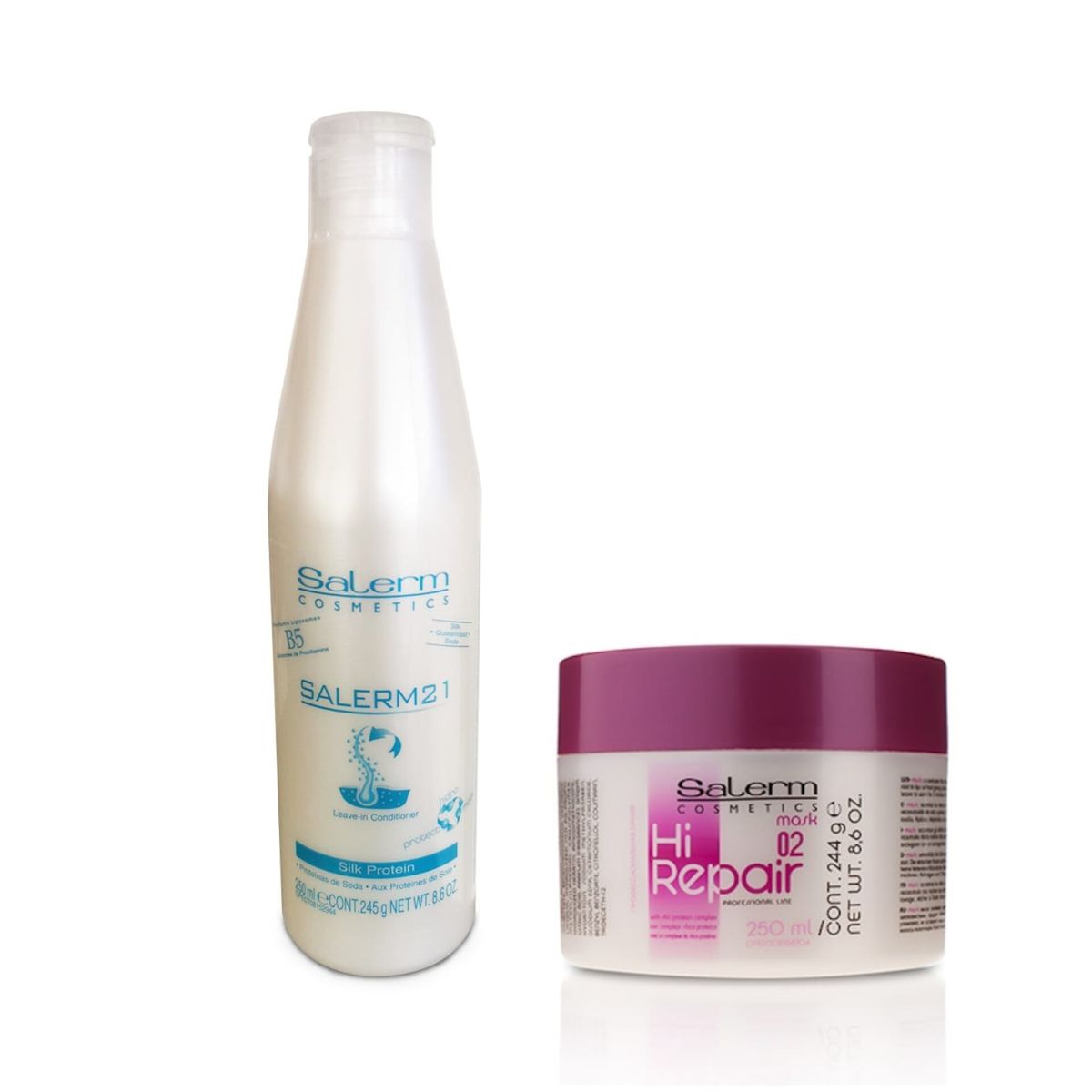 SALERM - Acondicionador salerm 21 250ml + Mask Hi Repair 250ml