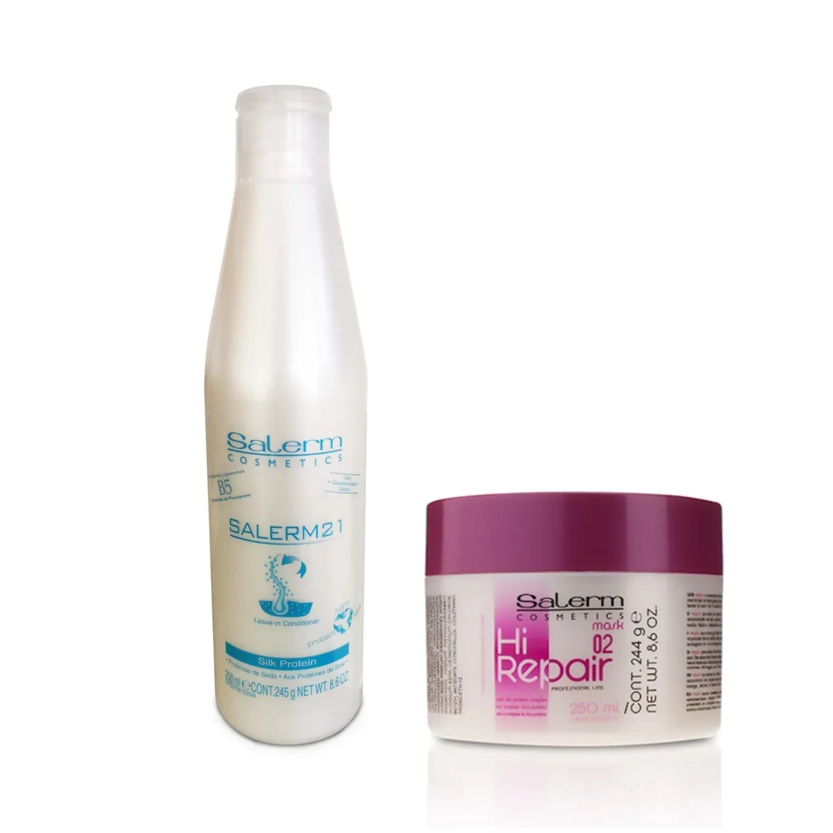 SALERM - Acondicionador salerm 21 250ml + Mask Hi Repair 250ml
