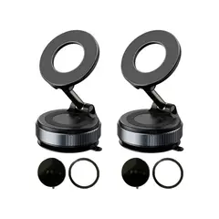 GENERICO - 2 X Soporte Magnético Porta Celular Auto 360° Imán