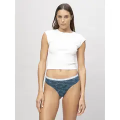 TOMMY HILFIGER - Colaless con logo en la cintura Multicolor