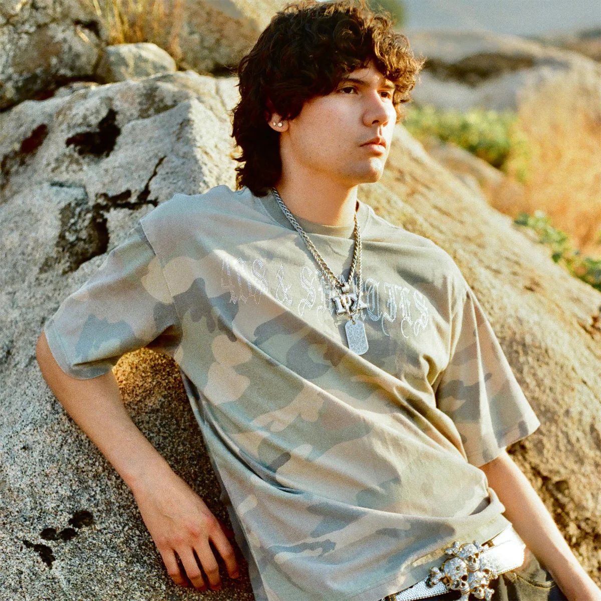 40S & SHORTIES - Polera 40S & SHORTIES Angel Wings Camo