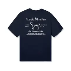 40S & SHORTIES - Polera Fine Garments Navy