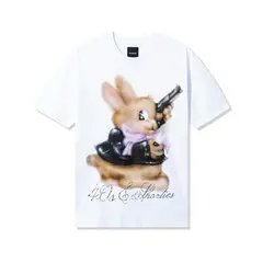 40S & SHORTIES - Polera Psycho Bunny White