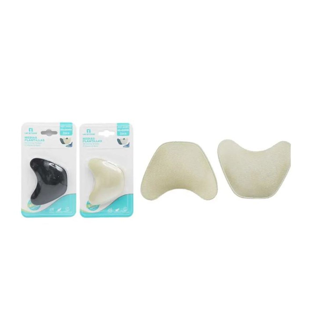 GENERICO - MEDIAS PLANTILLAS 2PCS