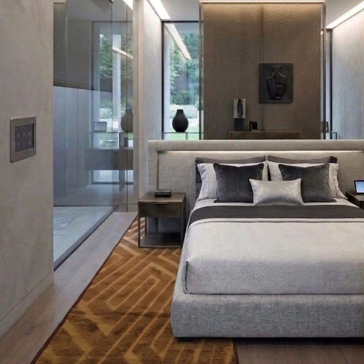 GENERICO - Alfombra de Pasillo Premium Colección Geometric Luxury 60 x 160 cm