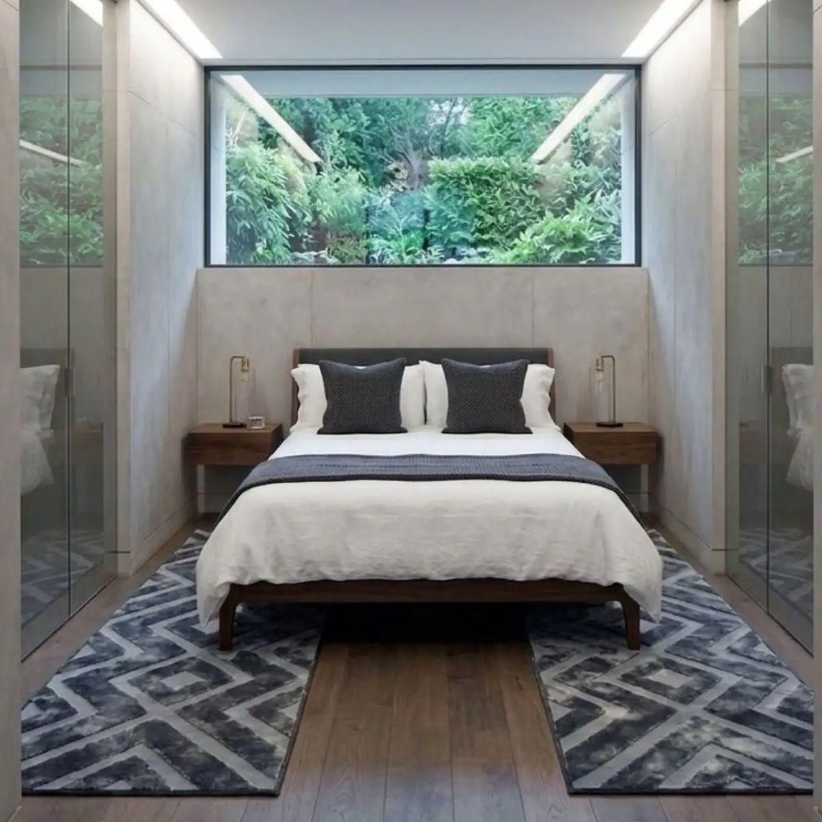 GENERICO - Pack 2 Alfombras de Pasillo Premium Colección Geometric Luxury 60 x 160 cm