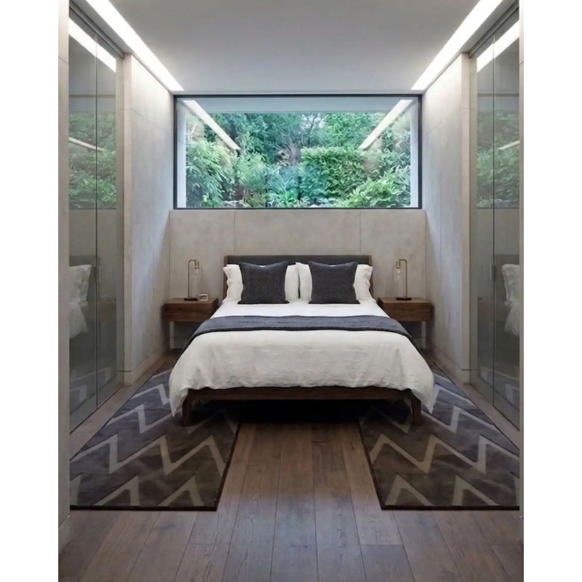 GENERICO - Pack 2 Alfombras de Pasillo Premium Colección Geometric Luxury 60 x 160 cm