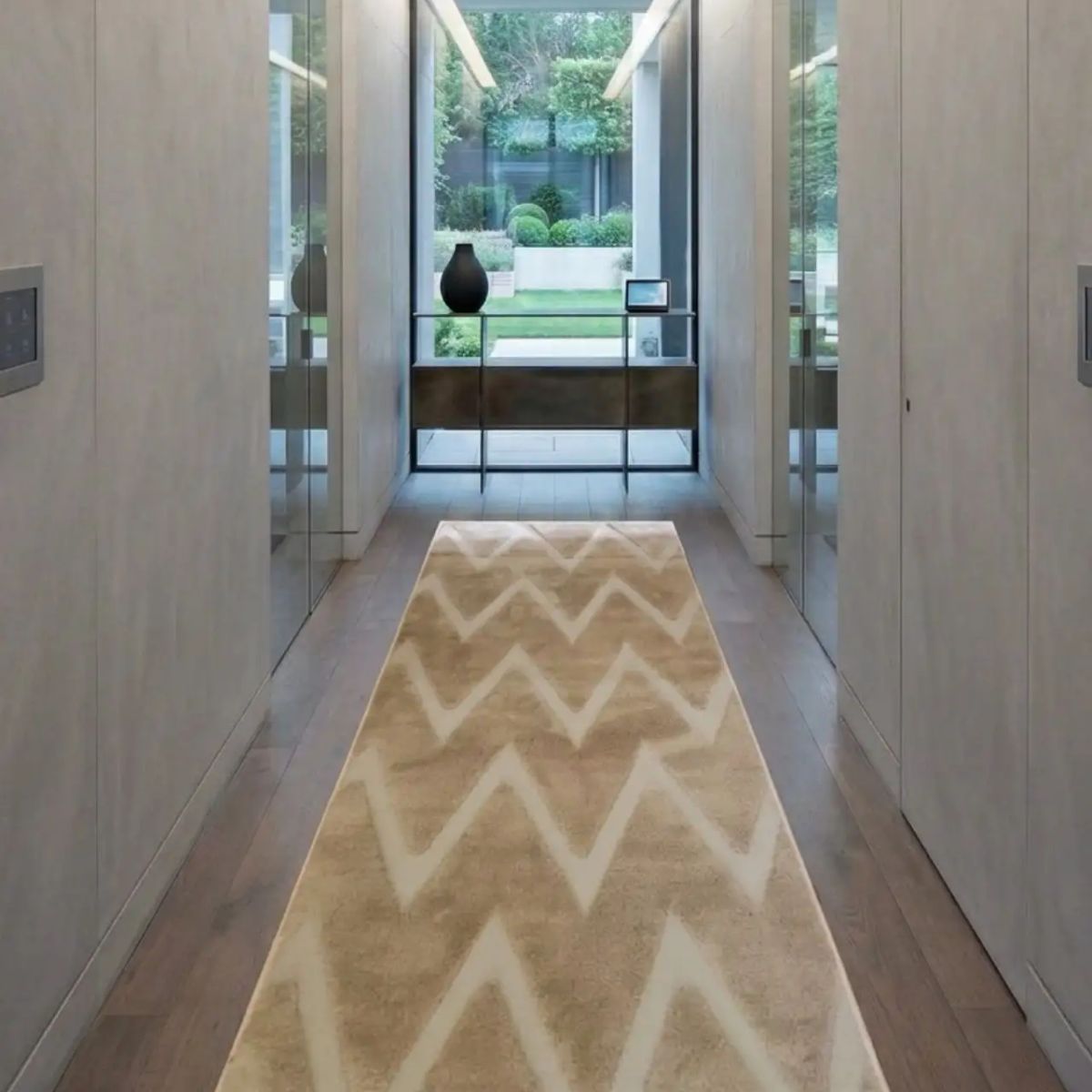 GENERICO - Pack 2 Alfombras de Pasillo Premium Colección Geometric Luxury 60 x 160 cm
