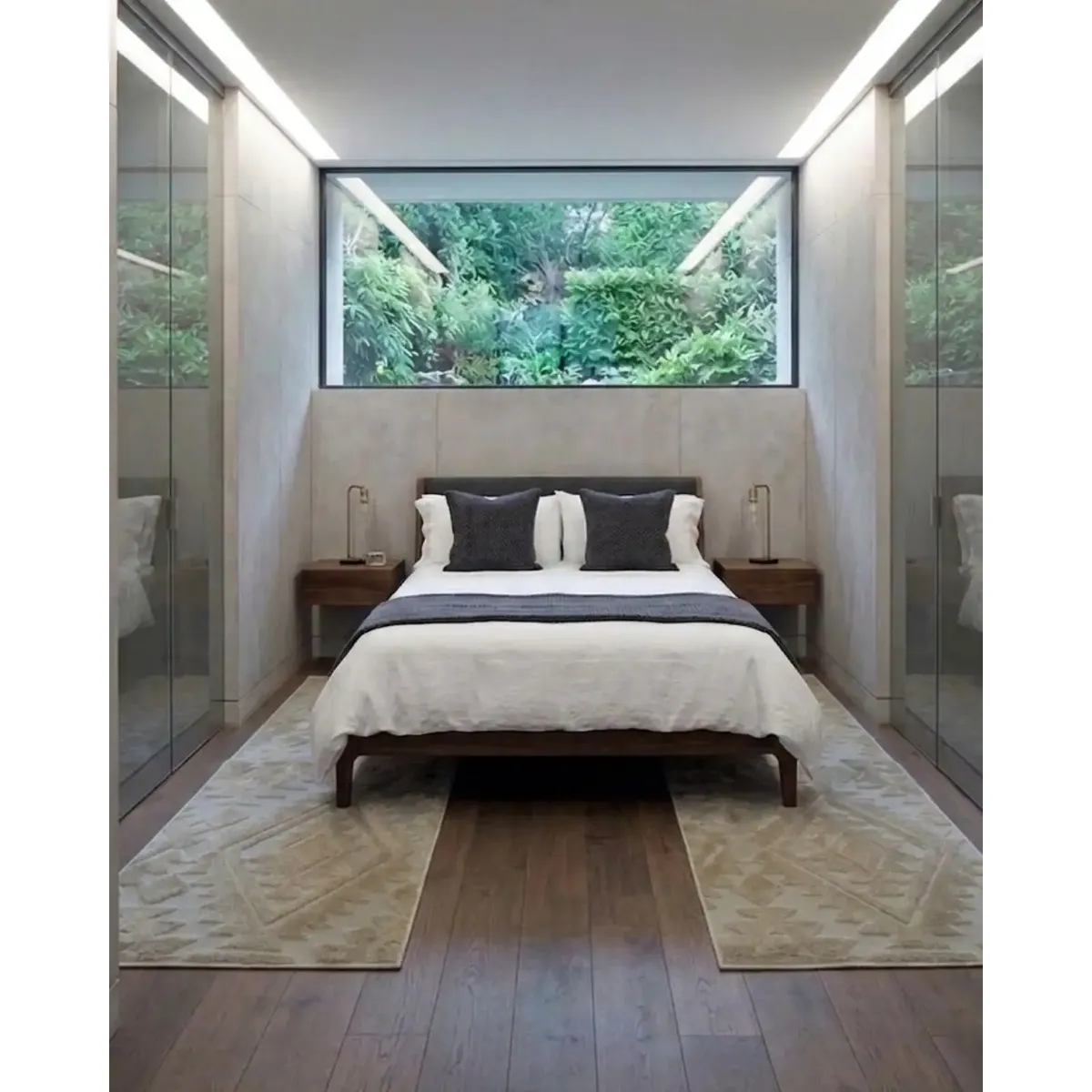 GENERICO - Pack 2 Alfombras de Pasillo Premium Colección Geometric Luxury 60 x 160 cm