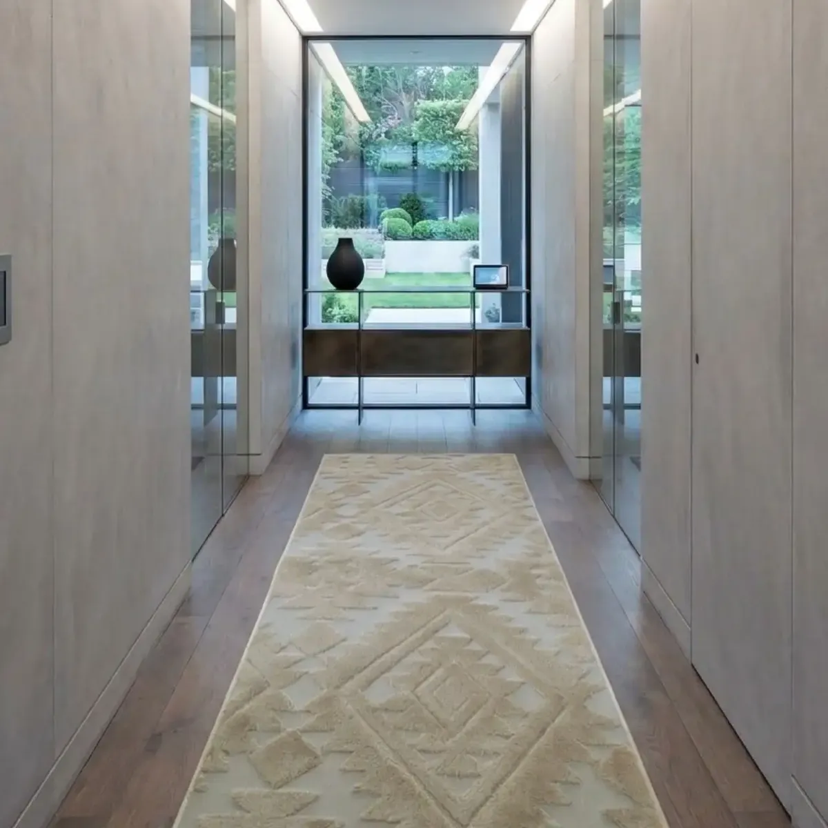 GENERICO - Pack 2 Alfombras de Pasillo Premium Colección Geometric Luxury 60 x 160 cm