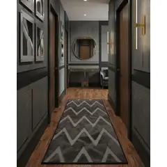 GENERICO - Alfombra de Pasillo Premium Colección Geometric Luxury 60 x 160 cm