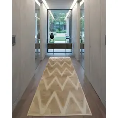 GENERICO - Alfombra de Pasillo Premium Colección Geometric Luxury 60 x 160 cm