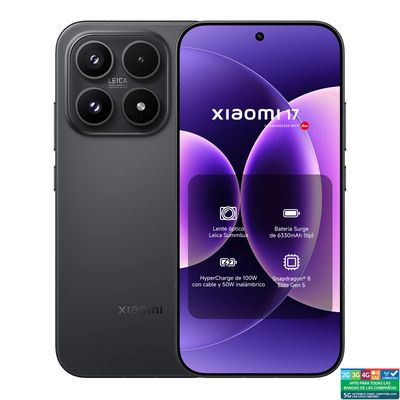 Xiaomi 17 Negro 12Gb Ram 256Gb Memoria Negro 256 Gb
