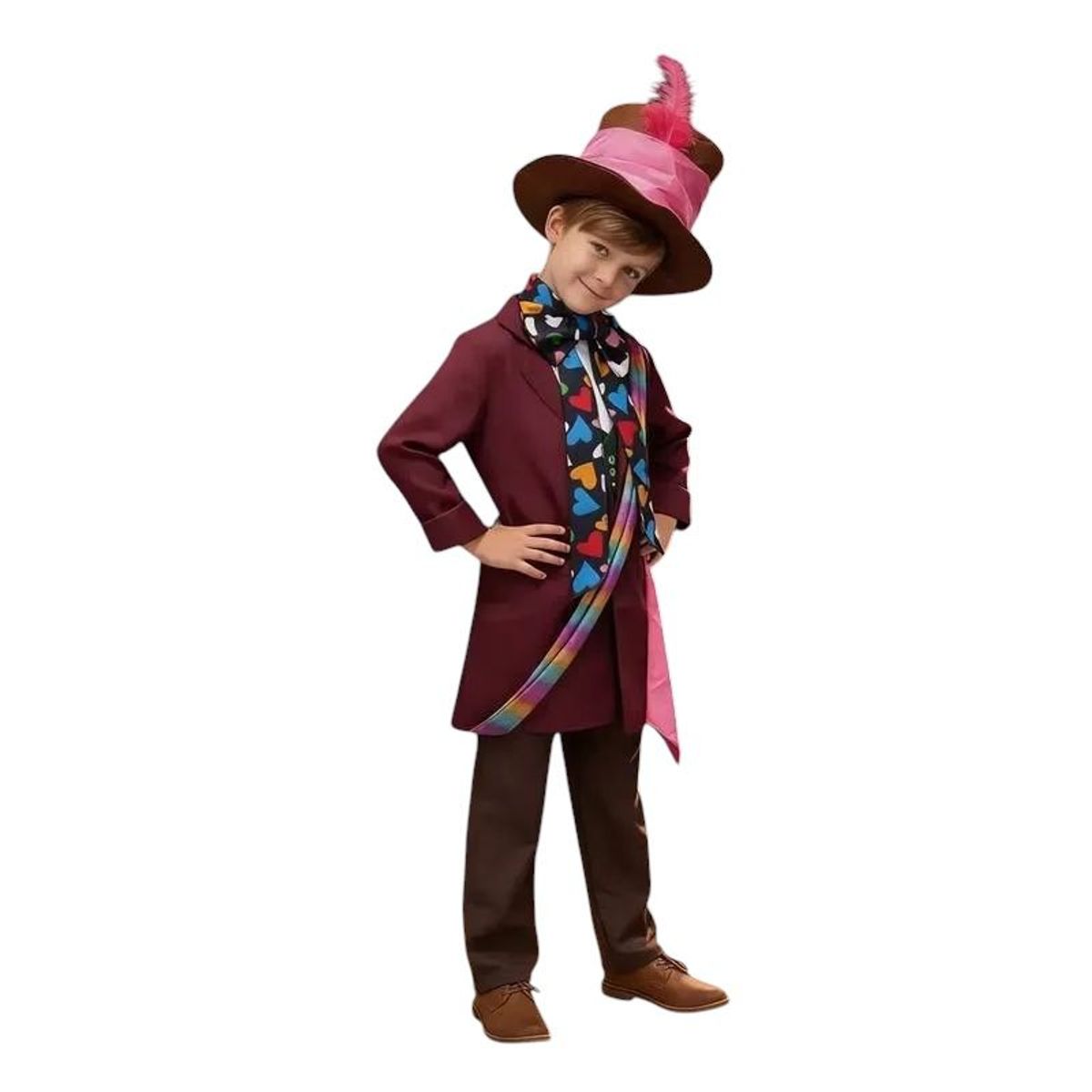 GENERICO - DISFRAZ DE SOMBRERERO LOCO DE ALICIA EN EL PAIS DE LAS MARAVILLAS