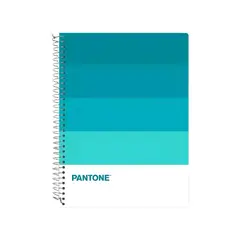 GENERICO - Cuaderno Carta (28x20,5 Cm) 120 Hojas. Pantone - Turquesa