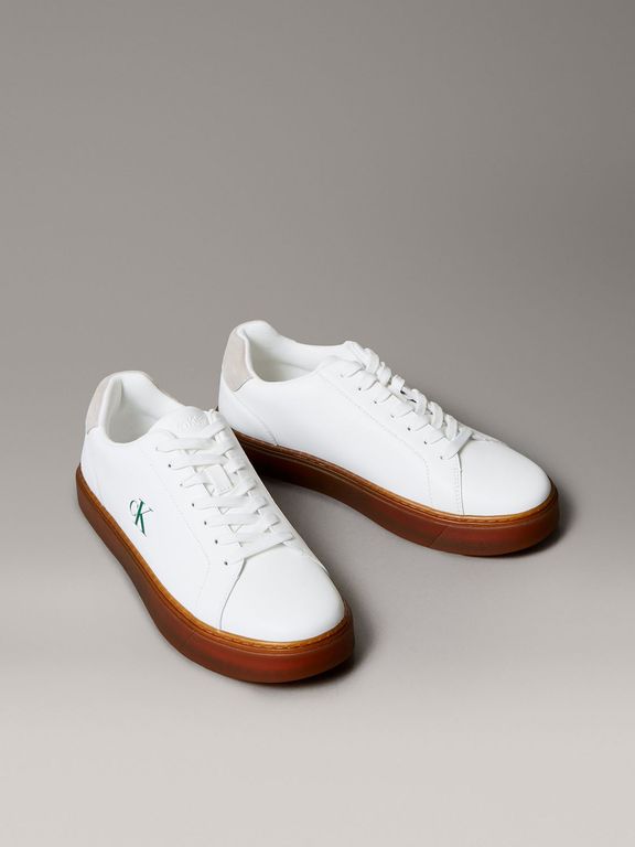Zapatillas Classic en Cuero Blanco