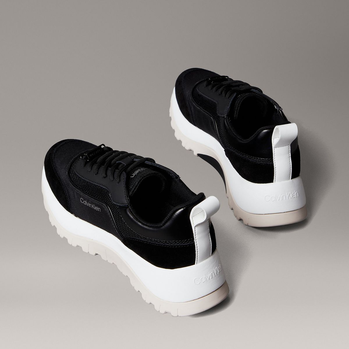 CALVIN KLEIN - Zapatillas Runner en Tejido de Malla