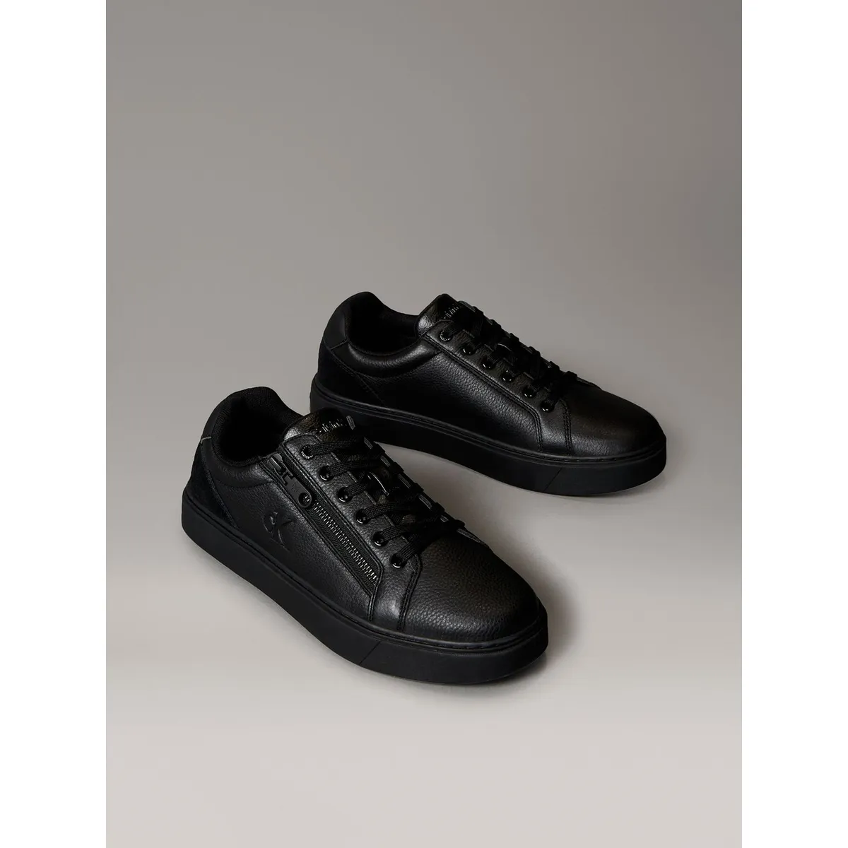 CALVIN KLEIN - Zapatillas Clásicas con Cordones Negro Calvin Klein