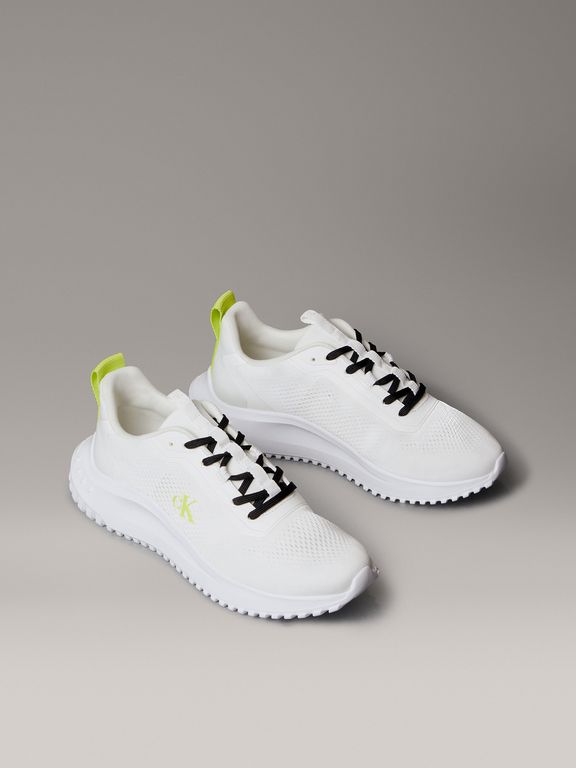 Zapatillas Eva Runner con Cordones Blanco