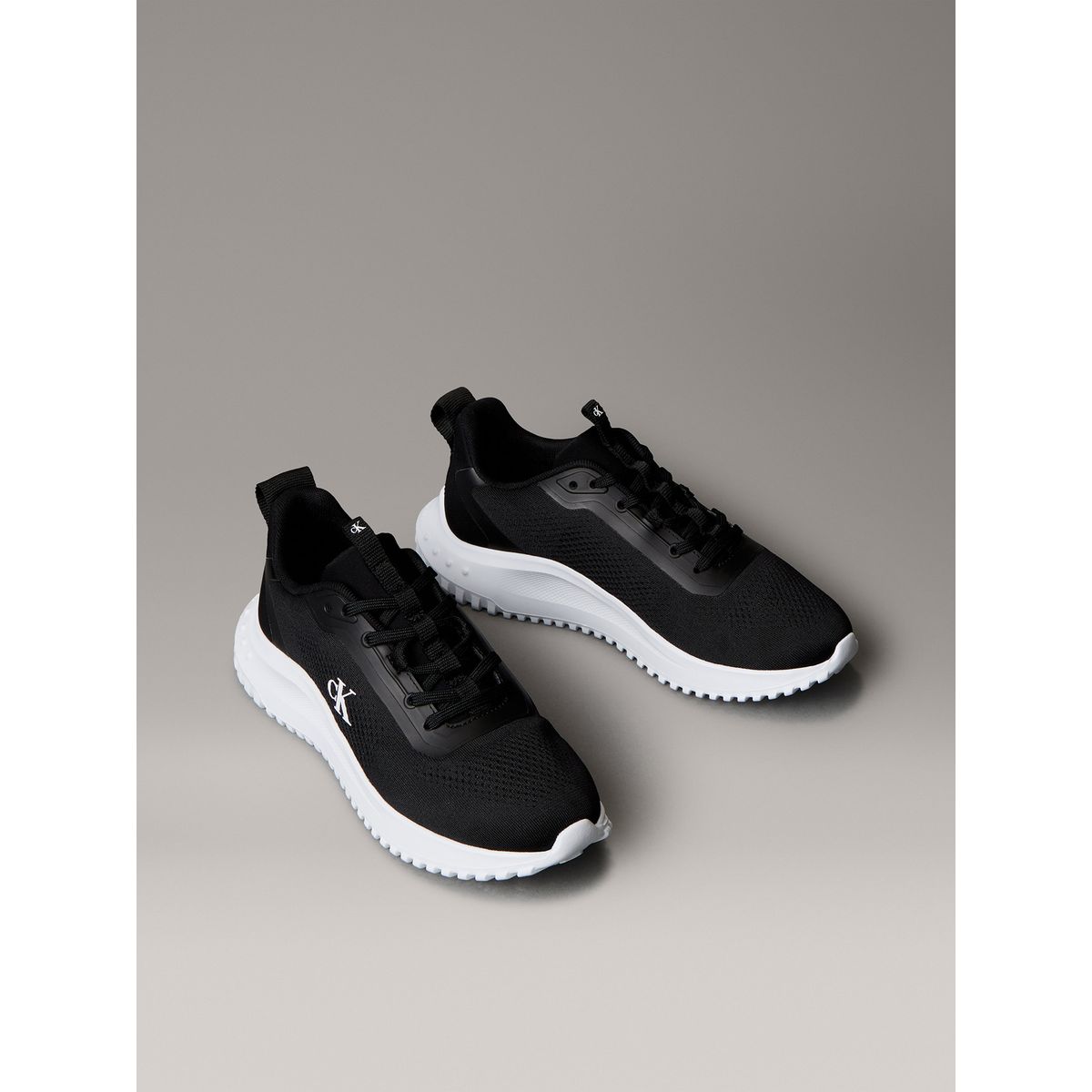 CALVIN KLEIN - Zapatillas Eva Runner con Cordones Negro Calvin Klein