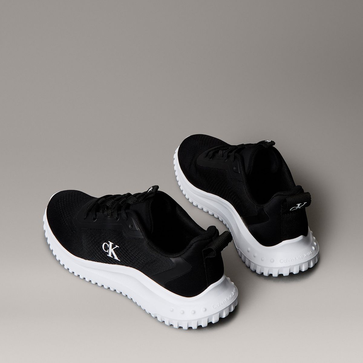 CALVIN KLEIN - Zapatillas Eva Runner con Cordones Negro Calvin Klein