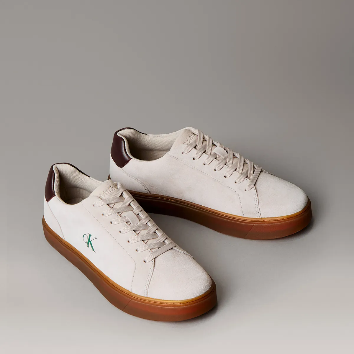 CALVIN KLEIN - Zapatillas Clásicas con Suela Gruesa Calvin Klein Beige