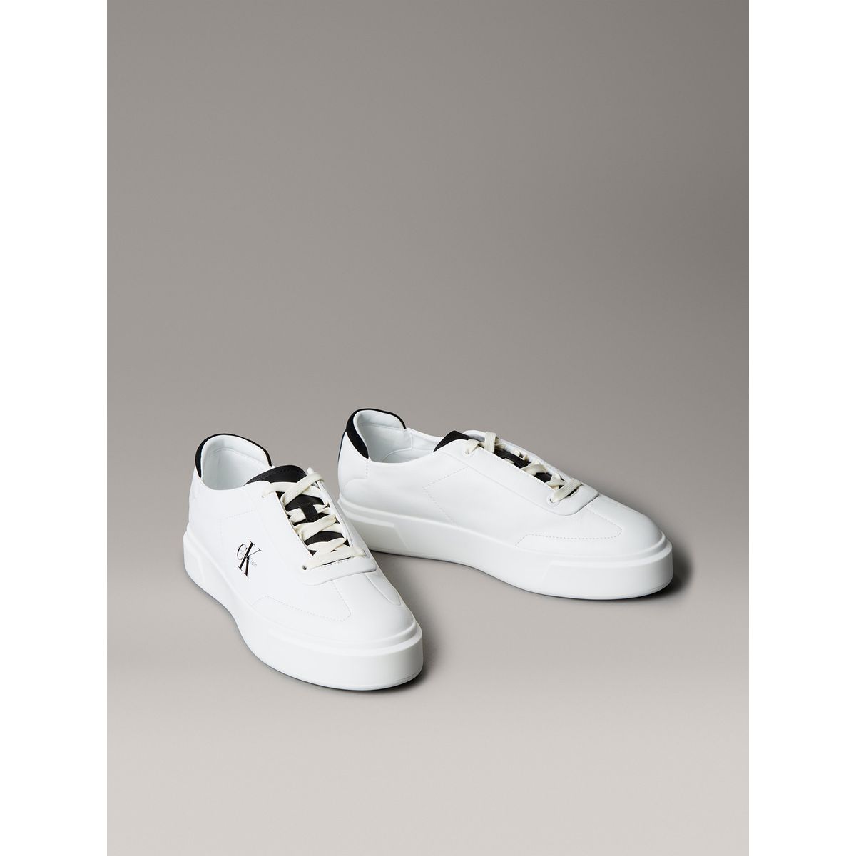 CALVIN KLEIN - Zapatillas Deportivas con Suela Cupsole Blanco Calvin Klein
