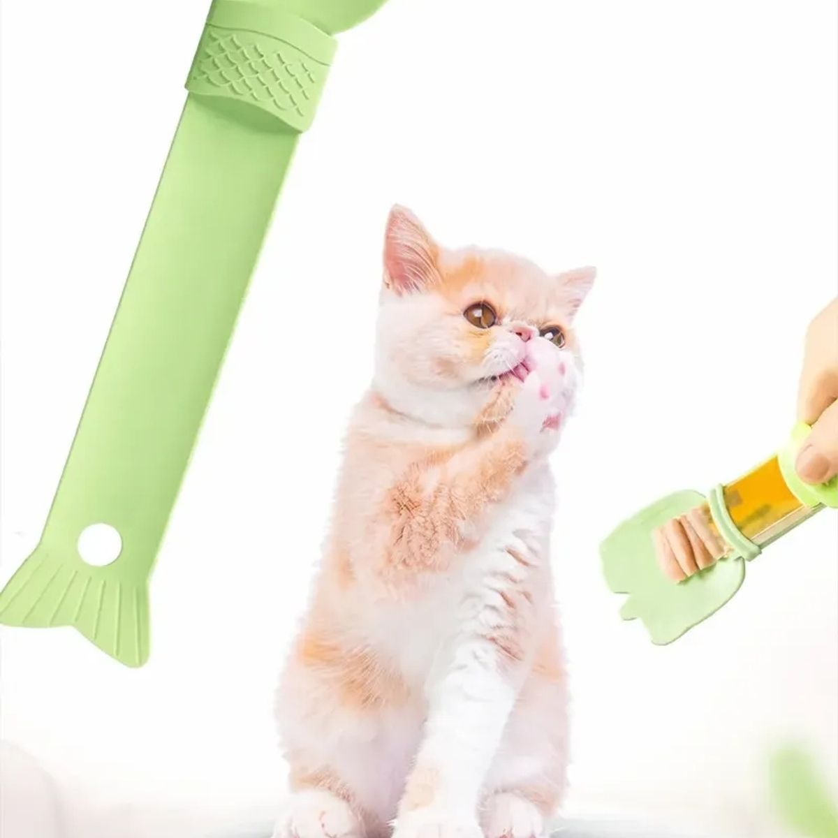 GENERICO - Herramienta Alimenticia Animal Domestico Seguro Comodo Tonalidades Claras Accesorio Mascotas Fácil