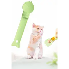GENERICO - Cuchara Canina Felino Control Porciones Facil Aplicacion Colores Surtidos Aleatorios Mascotas Hogar