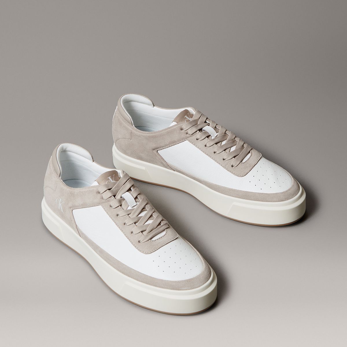 CALVIN KLEIN - Zapatillas Deportivas con Suela Cupsole Blanco Calvin Klein