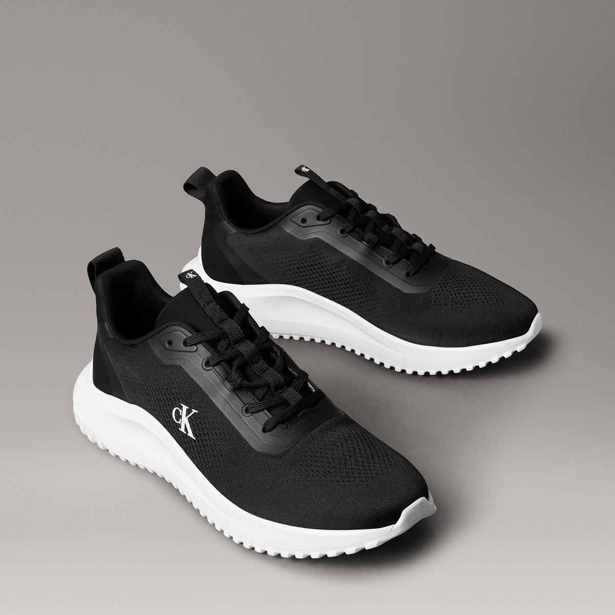 CALVIN KLEIN - Zapatillas Deportivas Runner en Nailon Negro Calvin Klein