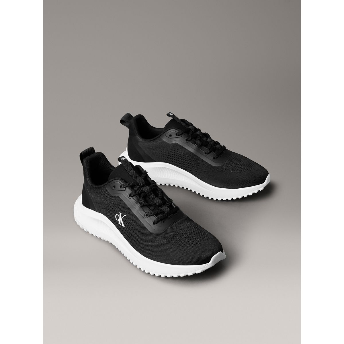 CALVIN KLEIN - Zapatillas Deportivas Runner en Nailon Negro Calvin Klein