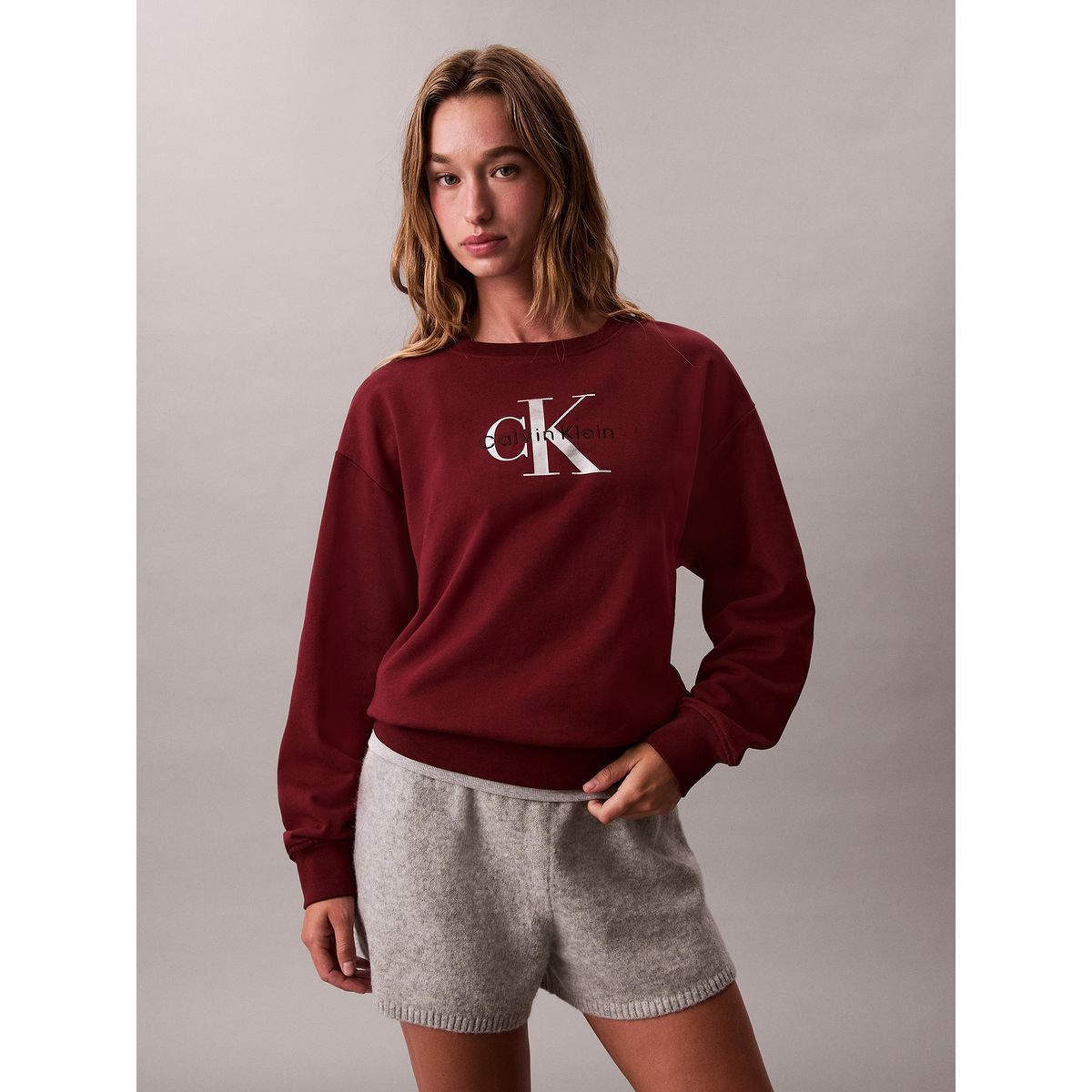 CALVIN KLEIN - Polerón Relaxed con Logo Estampado