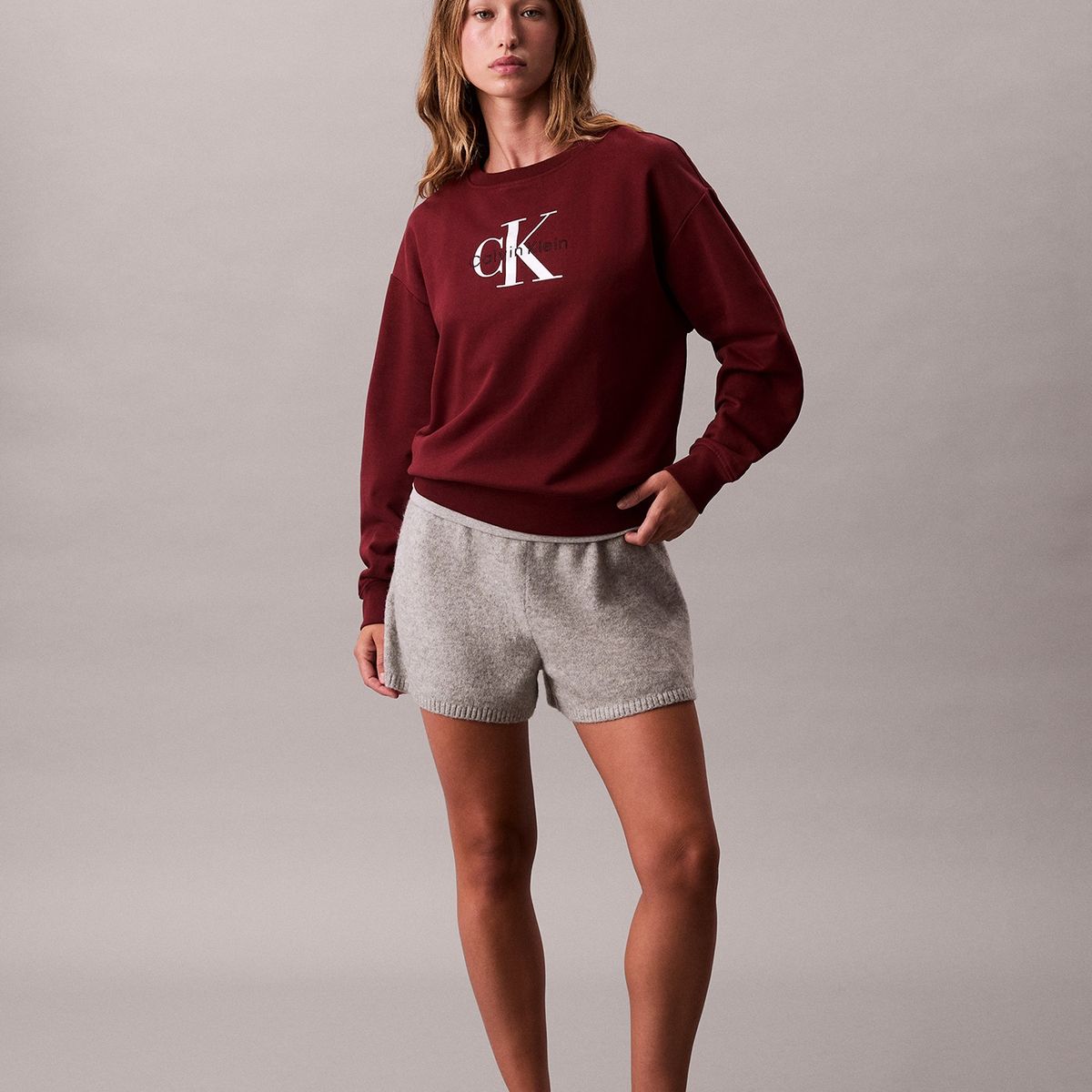 CALVIN KLEIN - Polerón Relaxed con Logo Estampado