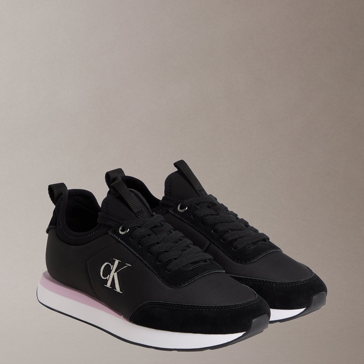 CALVIN KLEIN - Zapatillas Retro Runner Negro Calvin Klein