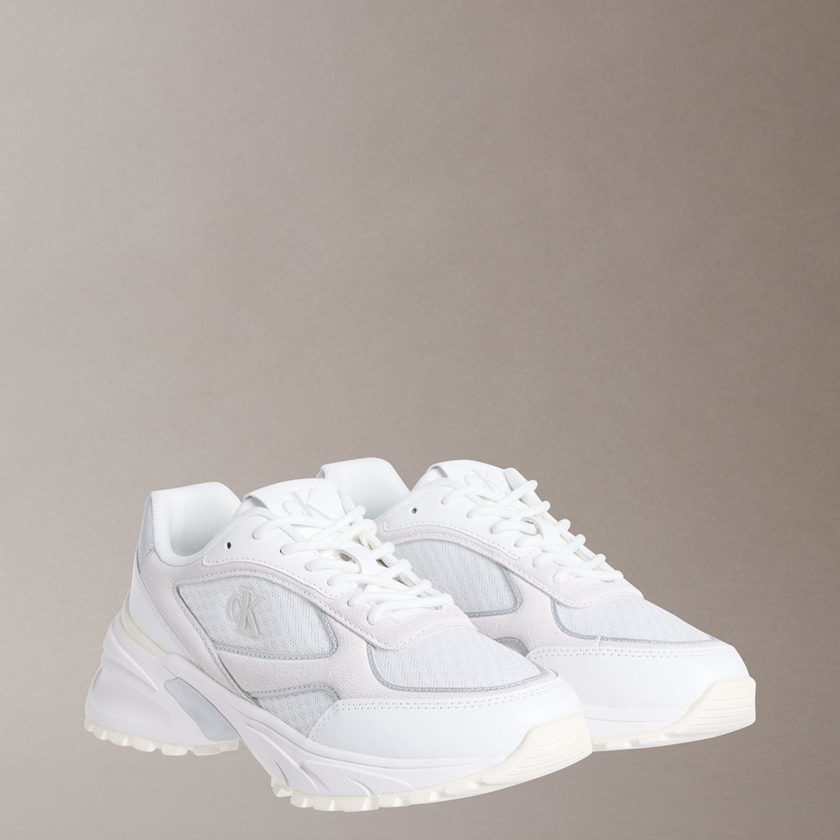 CALVIN KLEIN - Zapatillas Hike Runner Mesh Blanco Calvin Klein