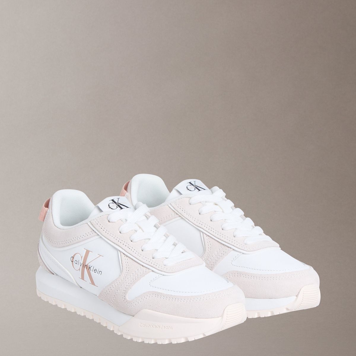 CALVIN KLEIN - Zapatillas de Running Laceup Blanco Calvin Klein